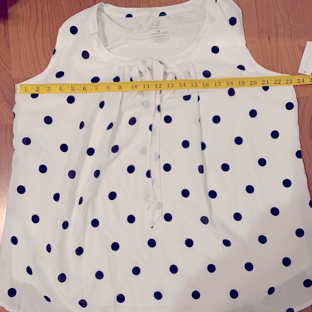 New York & Company Sleeveless Top Size XL - Picture 3 of 6
